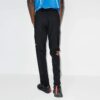 Pantalones deportivos de cordón rectos Off-White para hombre FW21, corte ajustado, negros