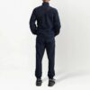 Pantalones deportivos informales para hombre Off-White de la colección SS22 con estampado de rayas y logotipo, azul marino