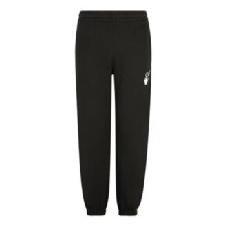 Pantalones deportivos informales para hombre Off-White FW21/Pantalones/Joggers negros