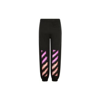 Pantalones deportivos informales para hombre Off-White FW21/Pantalones/Joggers negros