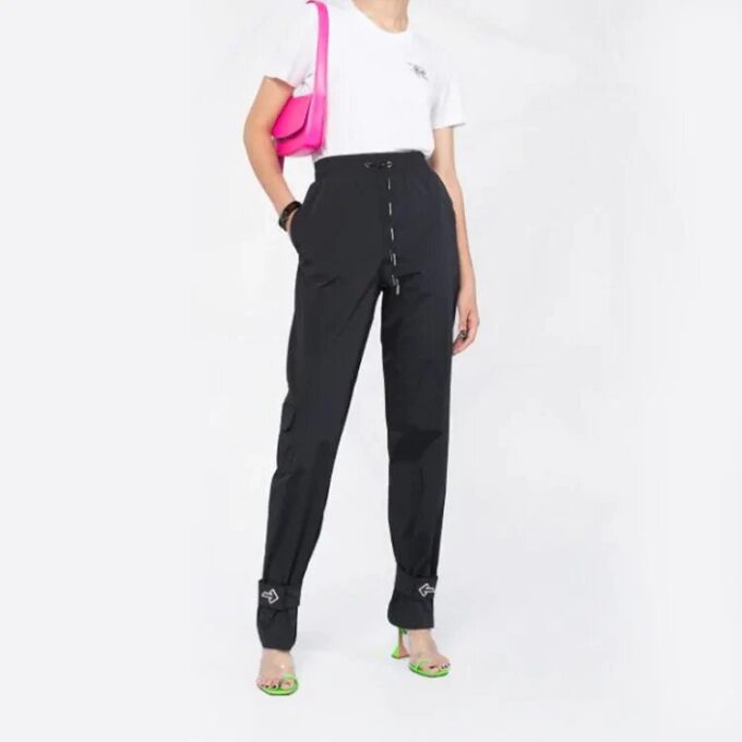 Pantalones deportivos Off-White/Pantalones/Pantalones de chándal negros