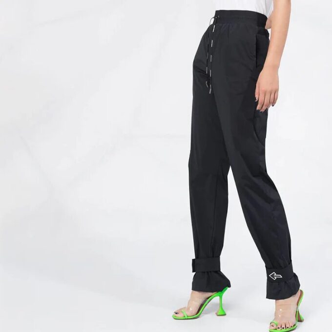 Pantalones deportivos Off-White/Pantalones/Pantalones de chándal negros