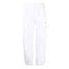 Pantalones deportivos Off-White para hombre, colección primavera-verano 2022, de color liso con estampado de flechas, corte holgado, color blanco