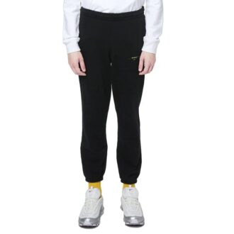 Pantalones deportivos Off-White para hombre con estampado de flechas, estilo jogger, negros
