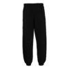 Pantalones deportivos Off-White para hombre de la colección primavera-verano 2022 con estampado del logotipo en la espalda, negros