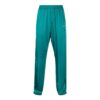 Pantalones deportivos Off-White para hombre FW22 con cintura elástica de satén y pies integrados, versión verde