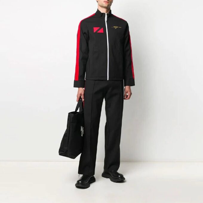 Pantalones deportivos Off-White x Theophilus London Crossover Side, negros