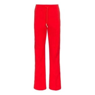 Pantalones deportivos/pantalones/joggers de corte holgado con logotipo para hombre, color blanco roto