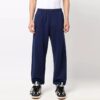 Pantalones deportivos/pantalones/joggers de hombre Off-White con estampado de Arrows, color liso, corte holgado, azul marino