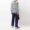 Pantalones deportivos/pantalones/joggers de hombre Off-White con estampado de Arrows, color liso, corte holgado, azul marino