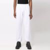 Pantalones deportivos/pantalones/joggers de hombre Off-White FW21 con estampado de Arrows, color liso, corte holgado, blancos