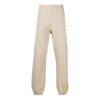 Pantalones deportivos/pantalones/joggers de hombre Off-White FW22 de sarga con estampado, corte holgado, color beige