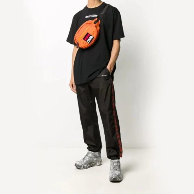 Pantalones deportivos/pantalones/joggers negros Bookish para hombre de Off-White