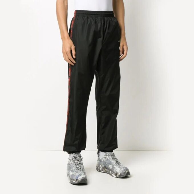 Pantalones deportivos/pantalones/joggers negros Bookish para hombre de Off-White