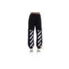 Pantalones deportivos/pantalones/joggers Off-White para hombre con estampado de logotipo, negro