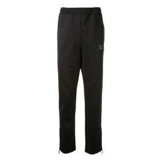 Pantalones deportivos/pantalones/joggers Off-White para hombre con logotipo lateral en negro