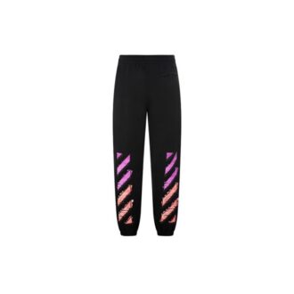 Pantalones deportivos/pantalones/joggers Off-White para hombre FW21 Adornment, negros