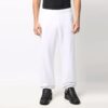 Pantalones deportivos/pantalones/joggers Off-White para hombre FW21 con cintura elástica, color blanco