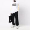 Pantalones deportivos/pantalones/joggers Off-White para hombre FW21 con logotipo, negros
