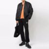 Pantalones deportivos/pantalones/joggers Off-White para hombre FW21 de algodón con estampado de flechas, corte holgado, negros