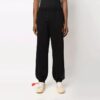 Pantalones deportivos/pantalones/joggers Off-White para hombre Hands Off con flecha roja, corte holgado, color negro