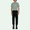 Pantalones deportivos/pantalones/joggers Off-White para hombre SS21 con logotipo en negro