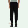 Pantalones deportivos/pantalones/joggers Off-White para hombre SS21 con logotipo en negro
