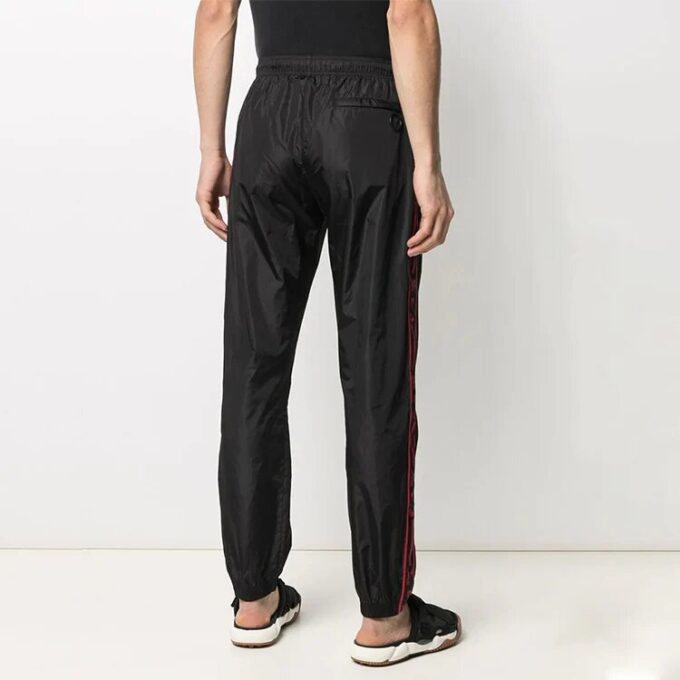 Pantalones deportivos/pantalones/joggers Off-White para hombre SS21 con logotipo, negros