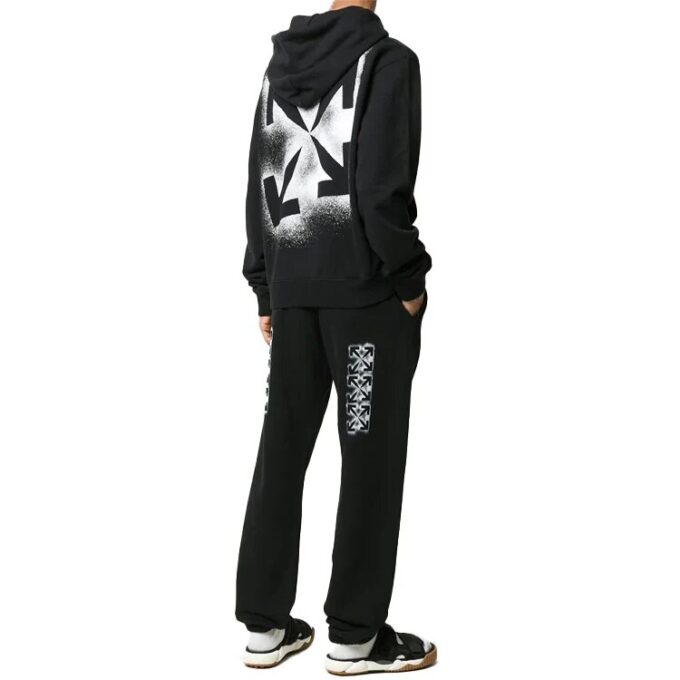 Pantalones deportivos/pantalones/joggers Off-White para hombre Stancil Black