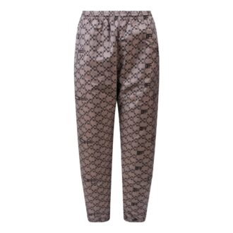 Pantalones deportivos/pantalones/joggers Off-White para hombre, temporada primavera-verano 2022, con estampado completo de letras, color beige
