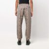 Pantalones deportivos/pantalones/joggers Off-White para hombre, temporada primavera-verano 2022, con estampado completo de letras, color beige