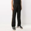 Pantalones deportivos/pantalones/joggers para hombre Off-White con logotipo y raya lateral, corte holgado, negros