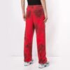 Pantalones deportivos/pantalones/pantalones de chándal para hombre Off-White en rojo tie-dye
