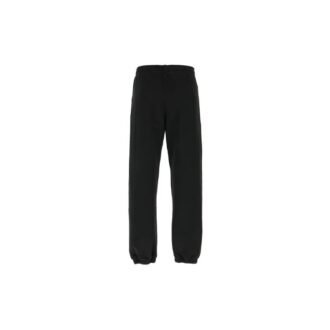 Pantalones deportivos rectos negros para hombre Off-White