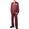 Pantalones deportivos rectos Off-White para hombre FW22 con estampado de Arrows, versión joggers, color rojo