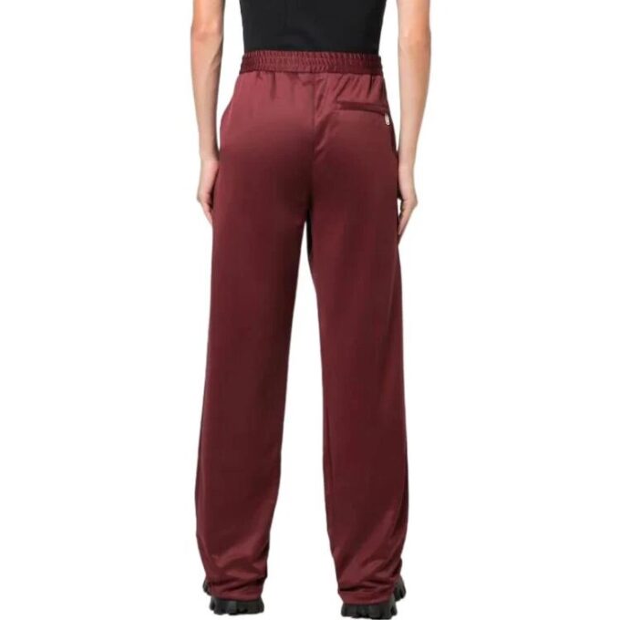 Pantalones deportivos rectos Off-White para hombre FW22 con estampado de Arrows, versión joggers, color rojo