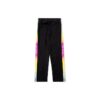 Pantalones deportivos retro con logo de goma, negros