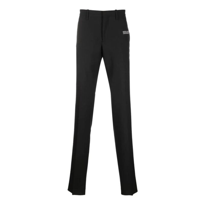 Pantalones entallados con estampado del logotipo SS23