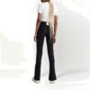 Pantalones entallados de cintura alta Off-White «Negro»