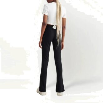 Pantalones entallados de cintura alta Off-White «Negro»