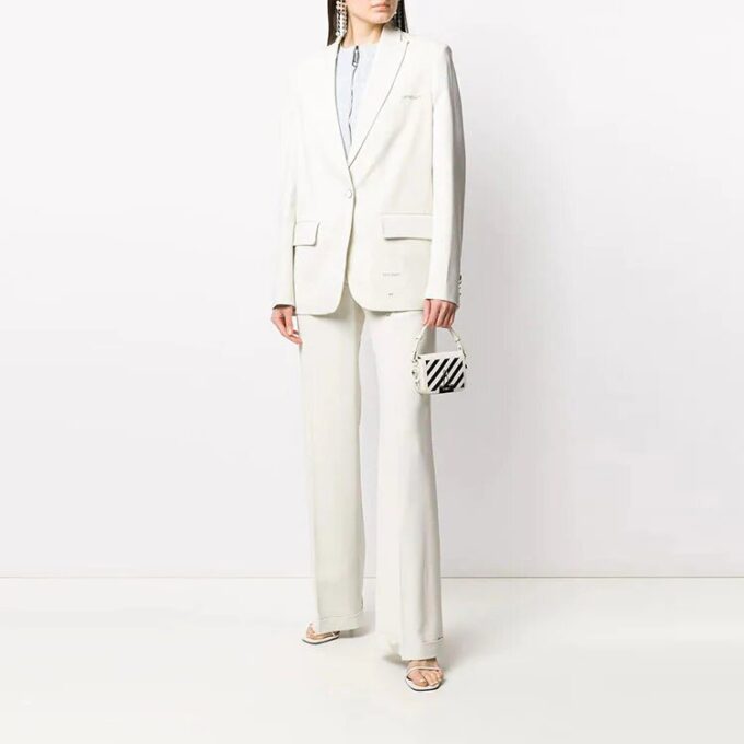 Pantalones entallados Off-White SS20 «Cut Here»