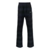 Pantalones informales a cuadros Off-White para hombre, temporada primavera-verano 2022, azul y negro