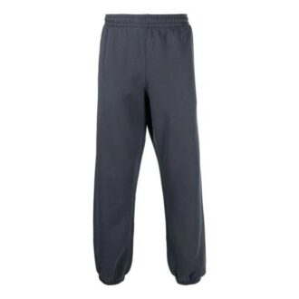Pantalones informales de algodón a juego Off-White para hombre, colección primavera-verano 2022, color azul otoño