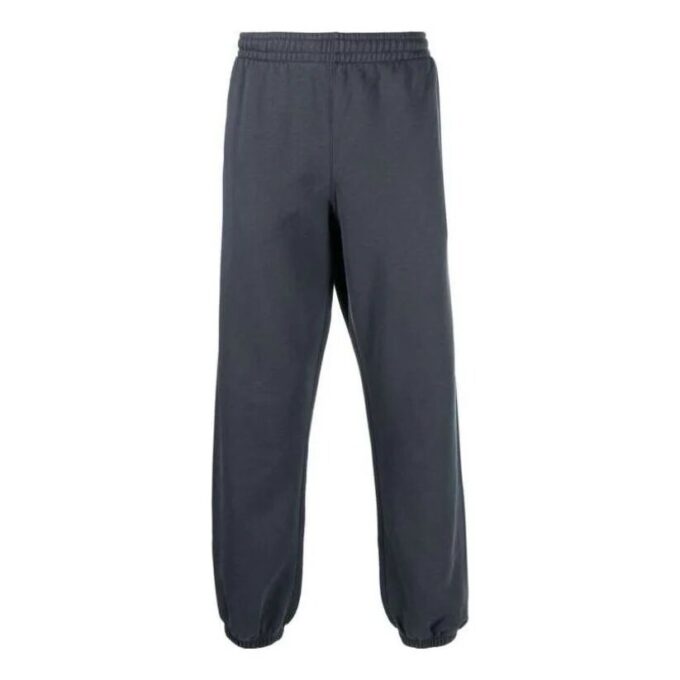 Pantalones informales de algodón a juego Off-White para hombre, colección primavera-verano 2022, color azul otoño