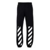 Pantalones informales de color liso para hombre Off-White SS22, color negro