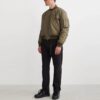 Pantalones informales de corte recto de color liso para hombre Off-White SS22, negros