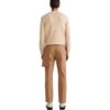 Pantalones informales de traje Off-White para hombre FW22, color marrón