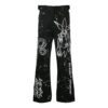 Pantalones informales Futura Crossover Printing, negros