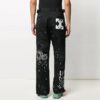 Pantalones informales Futura Crossover Printing, negros