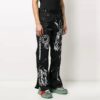 Pantalones informales Futura Crossover Printing, negros